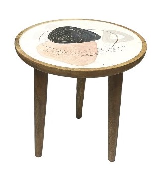 SIDE STOOL WOOD